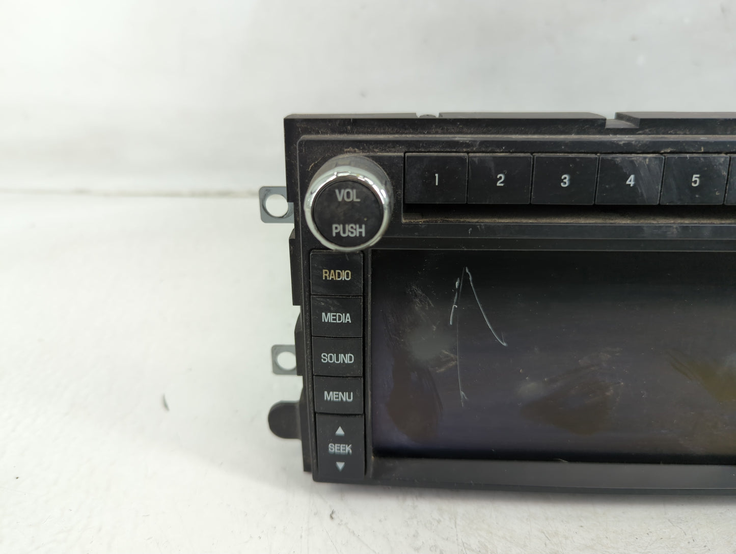 2010 Ford Edge Radio AM FM Cd Player Receiver Replacement P/N:UQW1911 NA6W-4211GB Fits Fits 2009 OEM Used Auto Parts - Oemus