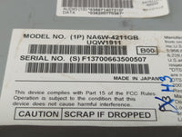 2010 Ford Edge Radio AM FM Cd Player Receiver Replacement P/N:UQW1911 NA6W-4211GB Fits Fits 2009 OEM Used Auto Parts - Oemus