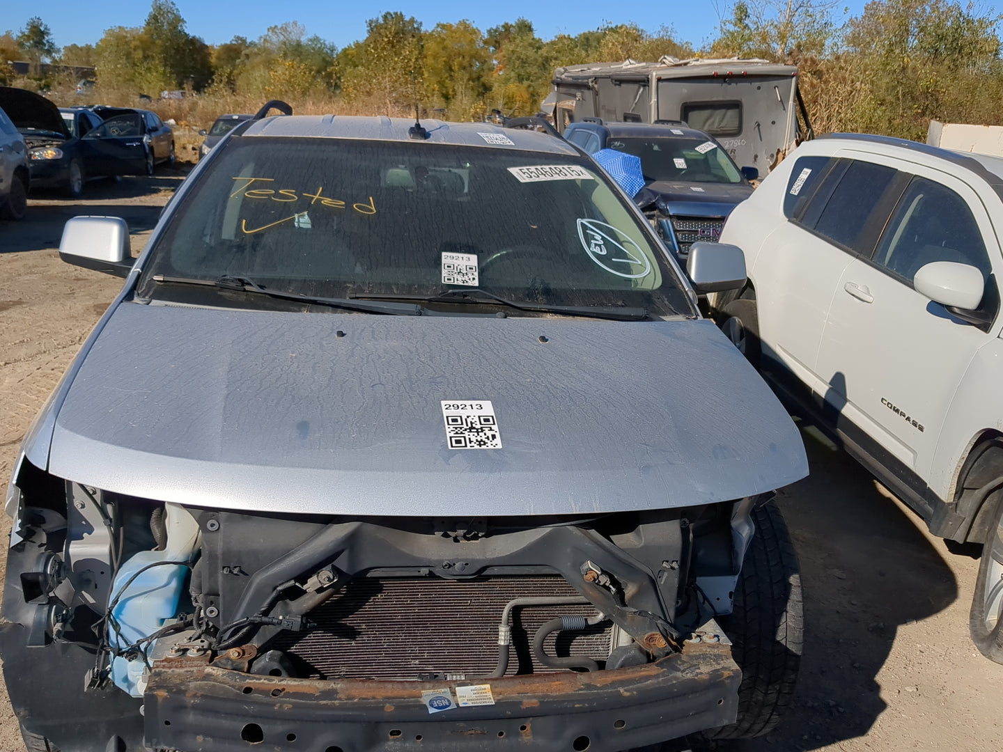 2007-2010 Ford Edge Hood Oem 1201845 - Oemusedautoparts1.com