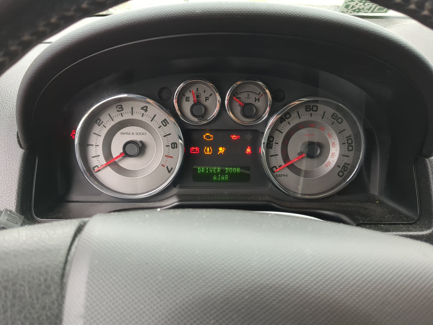 2009-2010 Ford Edge Instrument Cluster Speedometer Gauges Miles:142K Fits Fits 2009 2010 OEM Used Auto Parts - Oemusedautopa