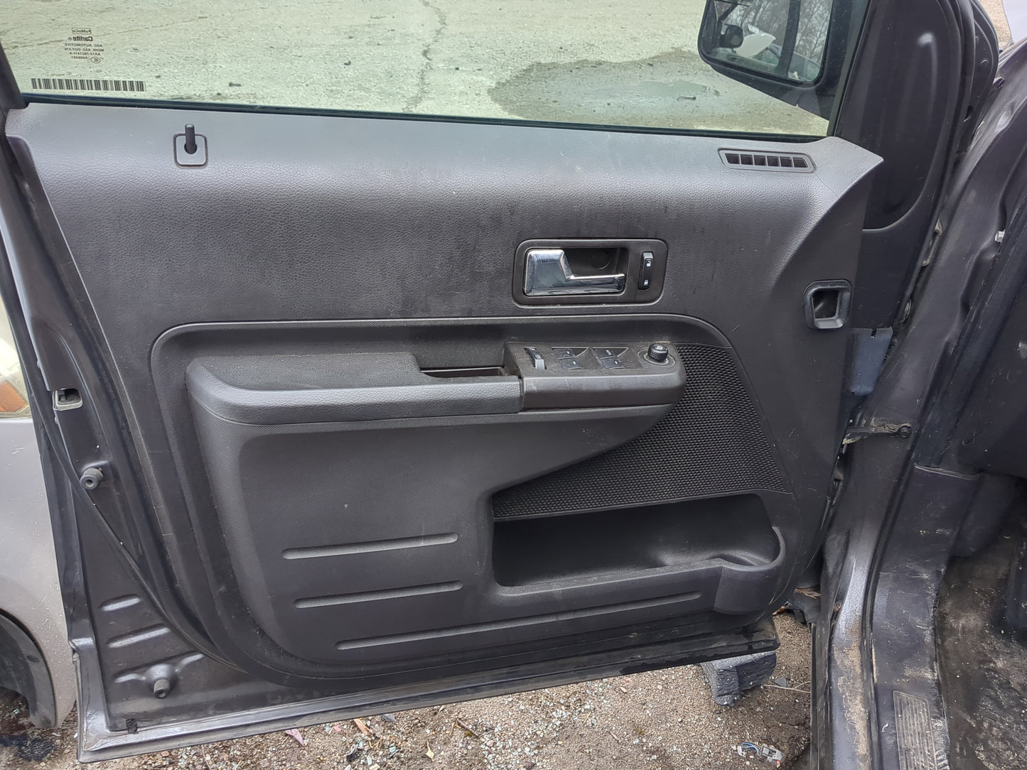 2010 Ford Edge Front Left Driver Interior Door Panel Trim 1244445 - Oemusedautoparts1.com