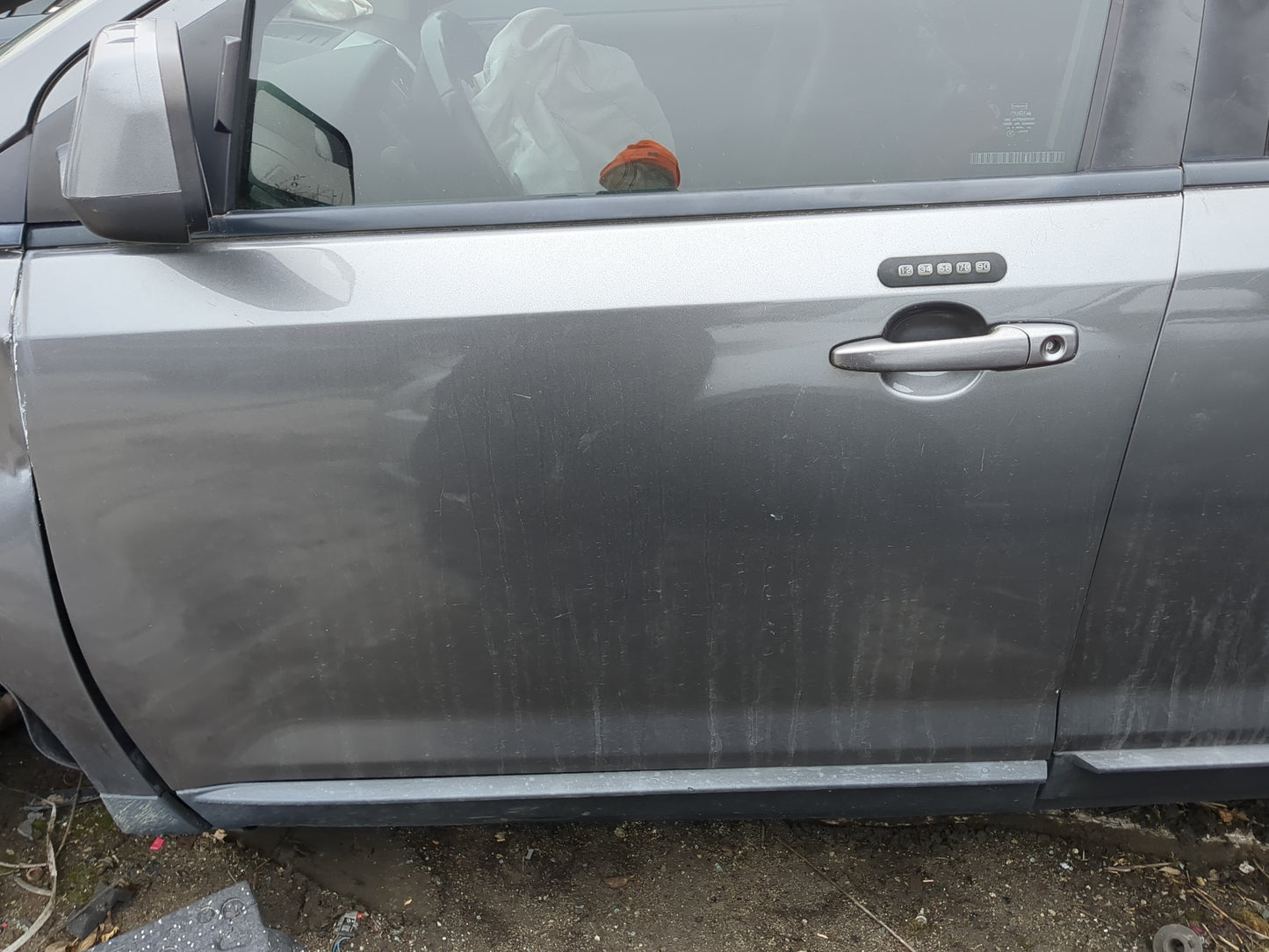 2007-2010 Ford Edge Driver Front Door Oem 1244506 - Oemusedautoparts1.com