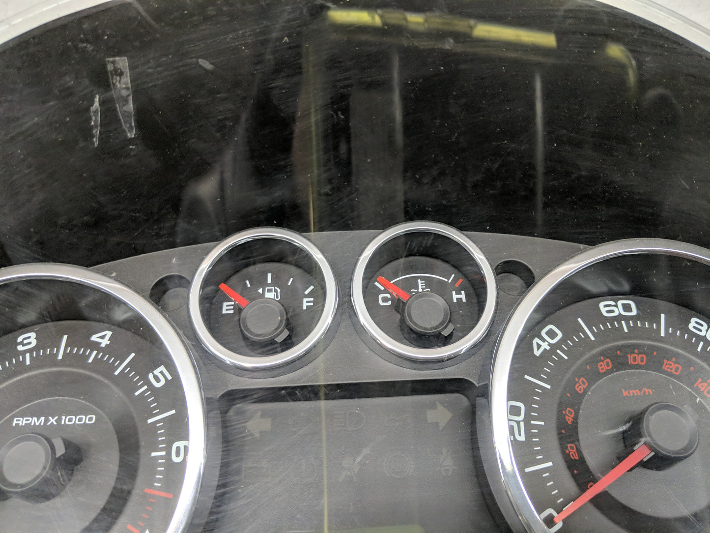 2010 Ford Edge Instrument Cluster Speedometer Gauges P/N:AT4T-10849-AA Fits OEM Used Auto Parts - Oemusedautoparts1.com