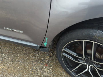 2007-2010 Ford Edge Passenger Fender