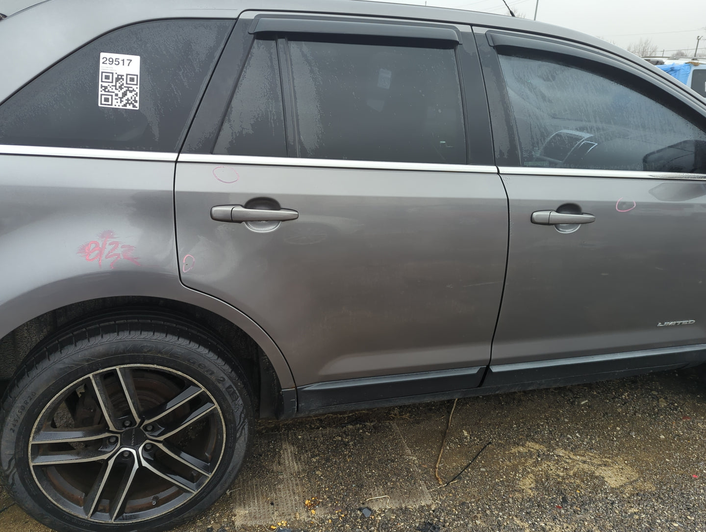 2007-2010 Ford Edge Passenger Rear Door Oem 1297692 - Oemusedautoparts1.com