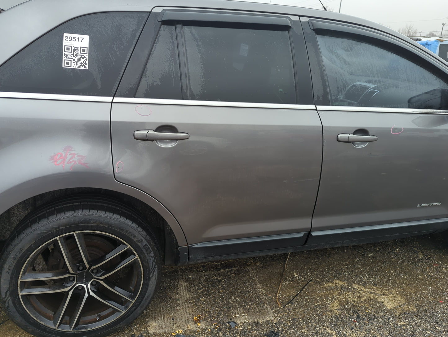 2007-2010 Ford Edge Passenger Rear Door Oem 1297692 - Oemusedautoparts1.com
