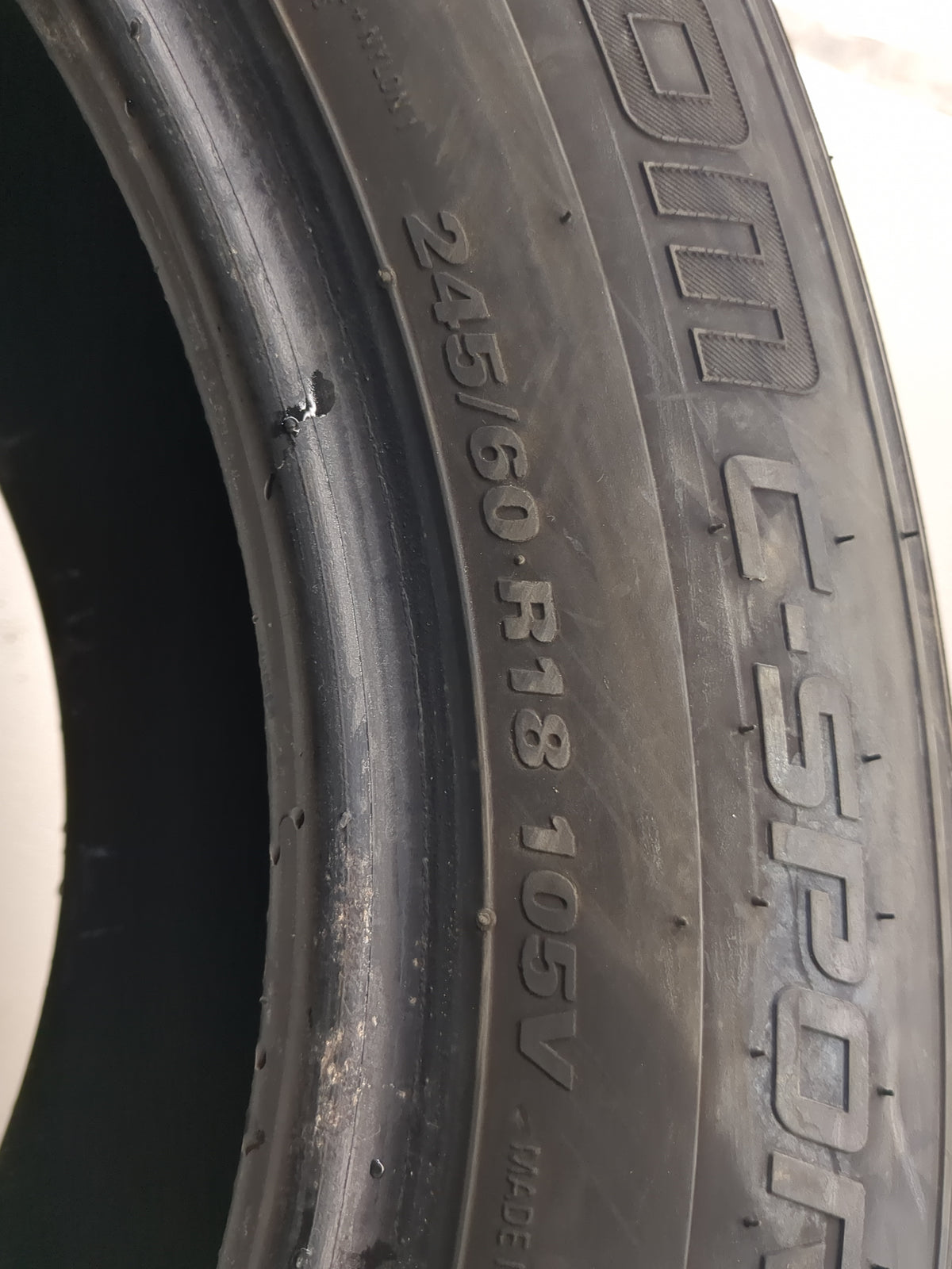 Used Tire 245/60R18 PHANTOM C-SPORT 105V - Tread Depth 9.5/32 - Oemusedautoparts1.com