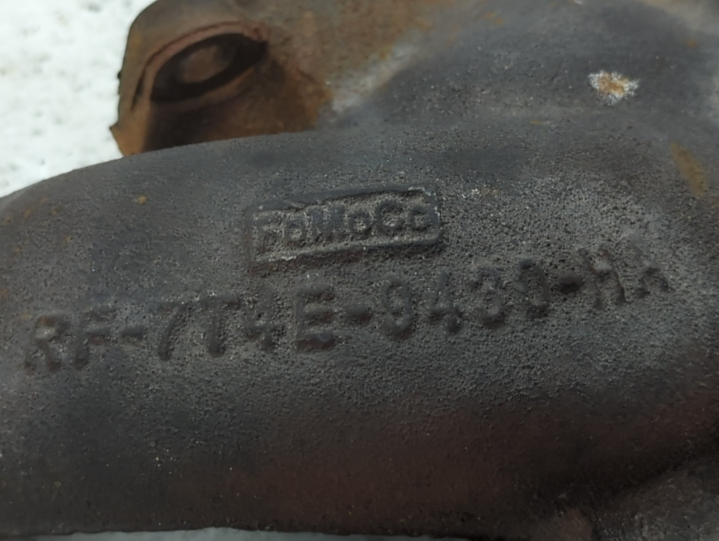 2007-2010 Ford Edge Turbocharger Exhaust Manifold With Turbo Charger - Oemusedautoparts1.com