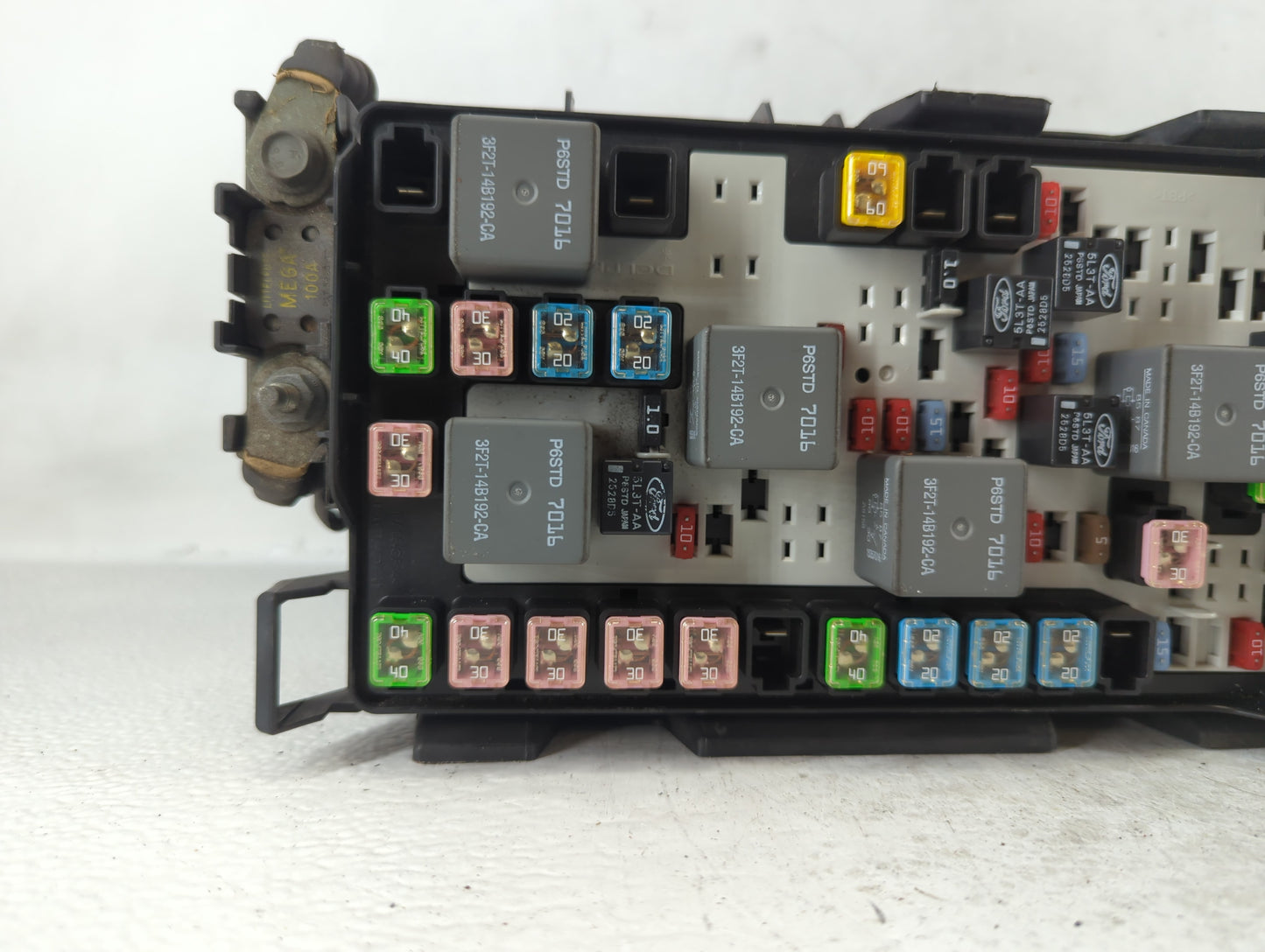 2007-2010 Ford Edge Fusebox Fuse Box Panel Relay Module P/N:7T4T-1453S-CD 7T4T-14A003-AA Fits Fits 2007 2008 2009 2010 OEM U