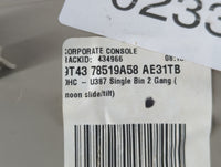 2009-2014 Ford Edge Overhead Roof Console 702333 - Oemusedautoparts1.com