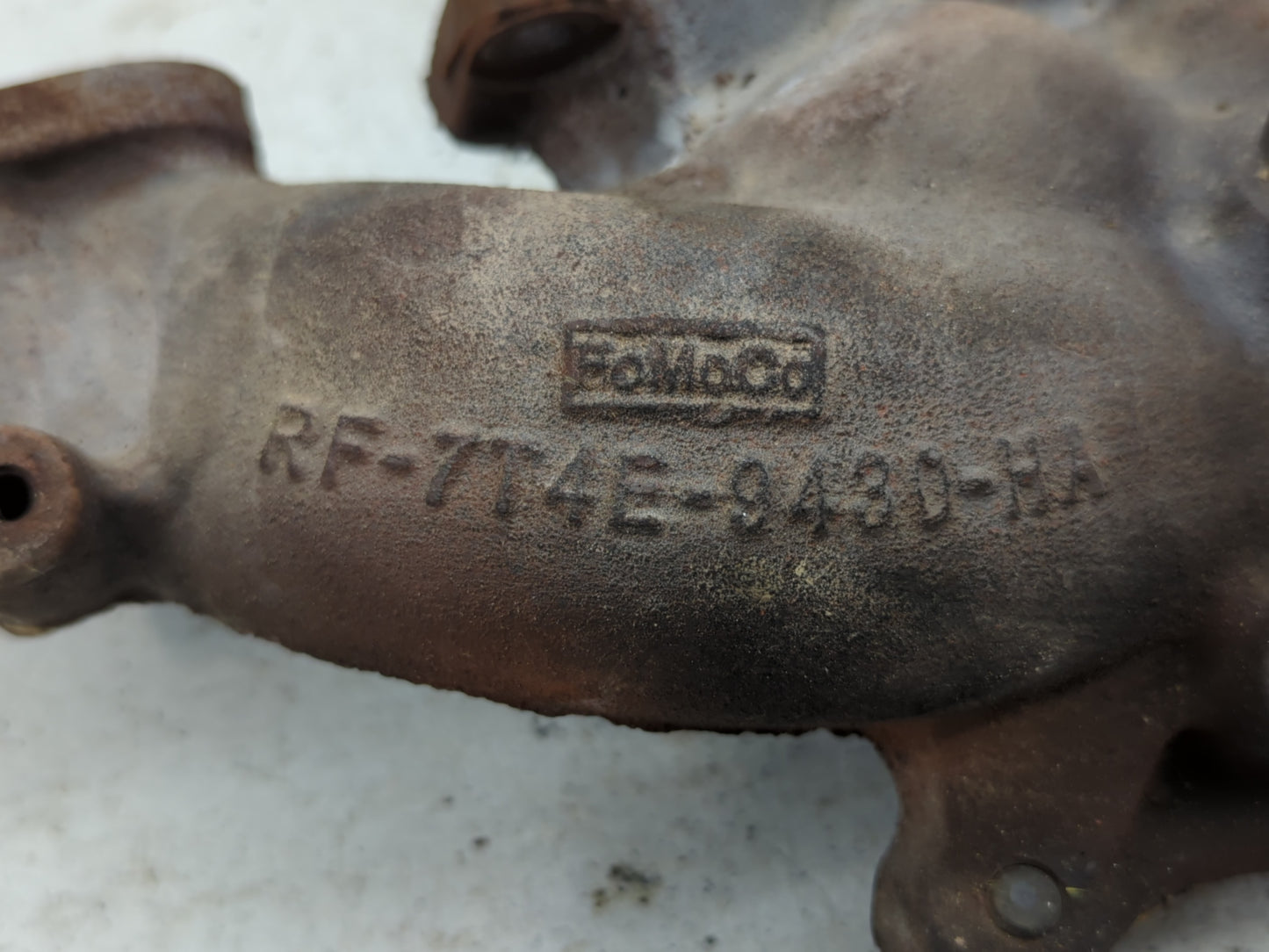 2007-2010 Ford Edge Turbocharger Exhaust Manifold With Turbo Charger - Oemusedautoparts1.com