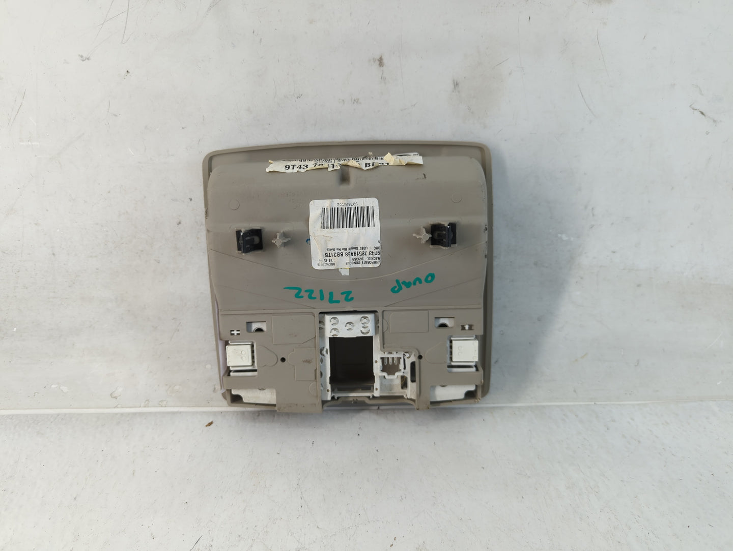 2009-2014 Ford Edge Overhead Roof Console 819777 - Oemusedautoparts1.com