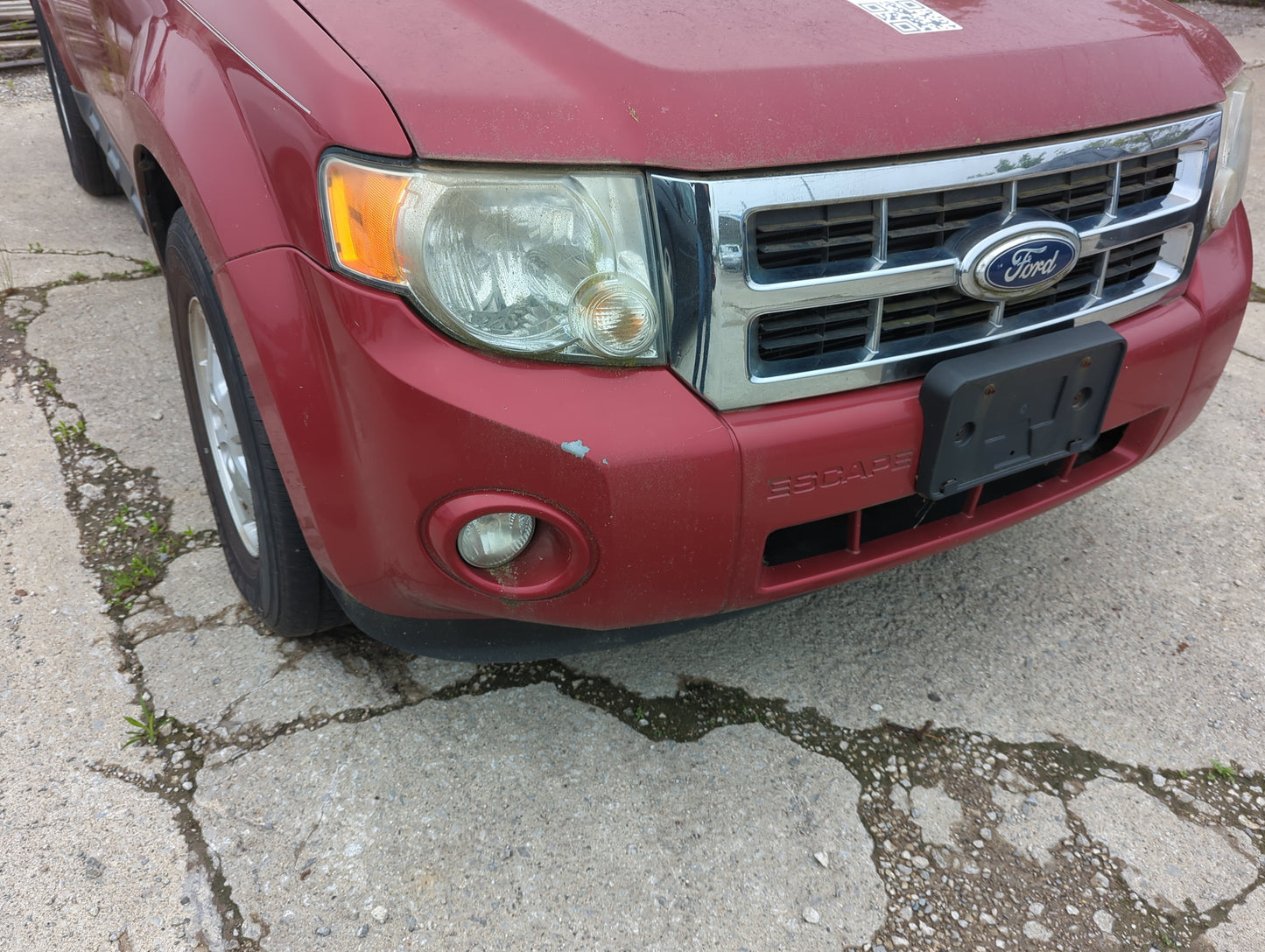 2008-2012 Ford Escape Front Bumper - Oem - Oemusedautoparts1.com