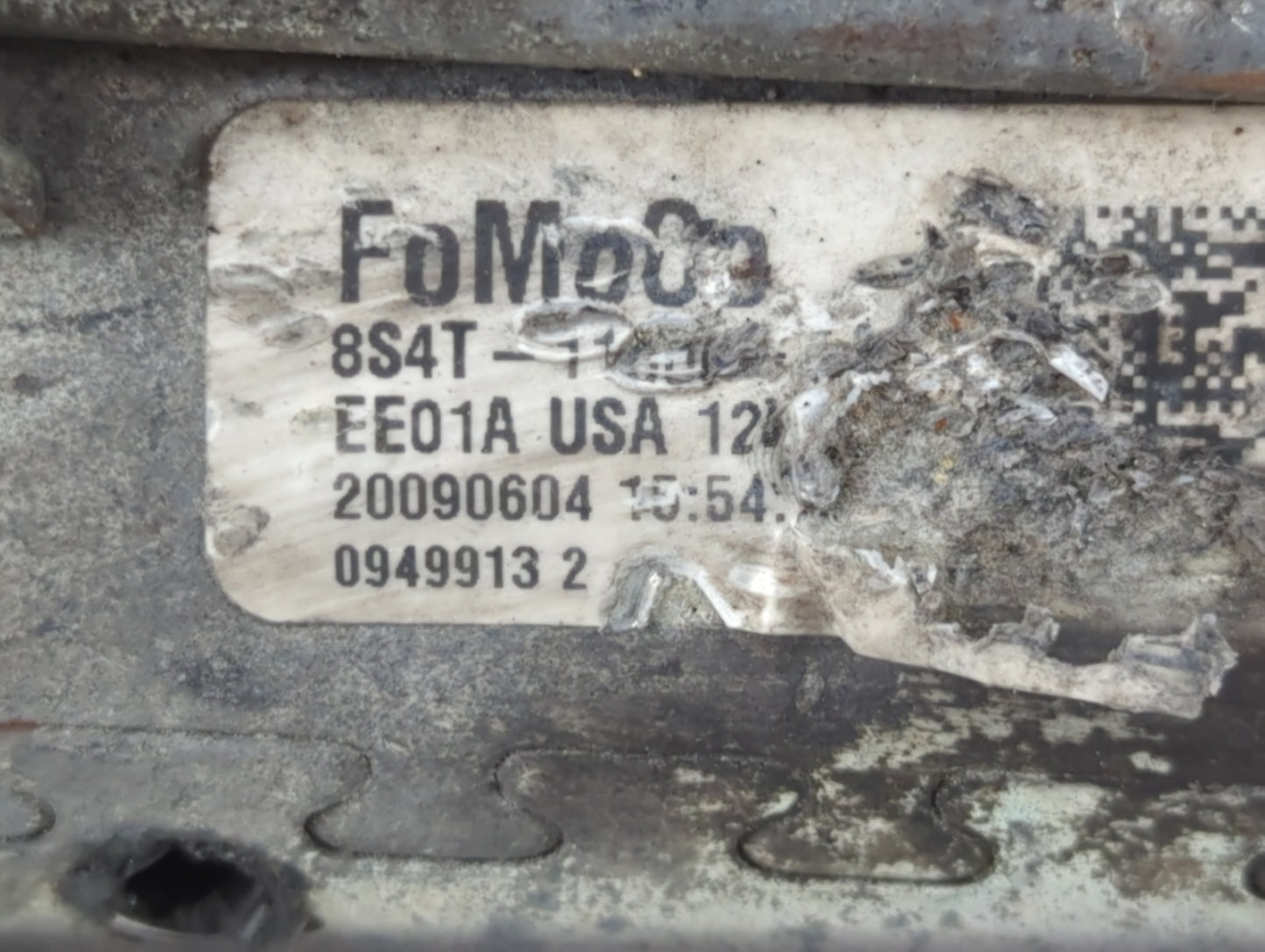 2005-2012 Ford Escape Car Starter Motor Solenoid OEM P/N:BB5T-11000-AA Fits OEM Used Auto Parts - Oemusedautoparts1.com