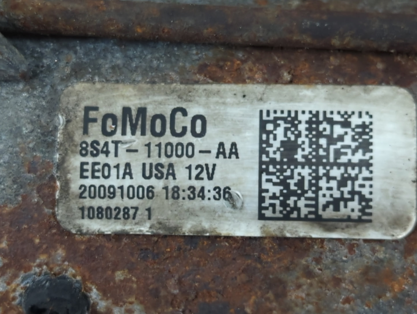 2005-2012 Ford Escape Car Starter Motor Solenoid OEM P/N:8S4T-11000-AA BB5T-11000-AA Fits OEM Used Auto Parts - Oemusedautop