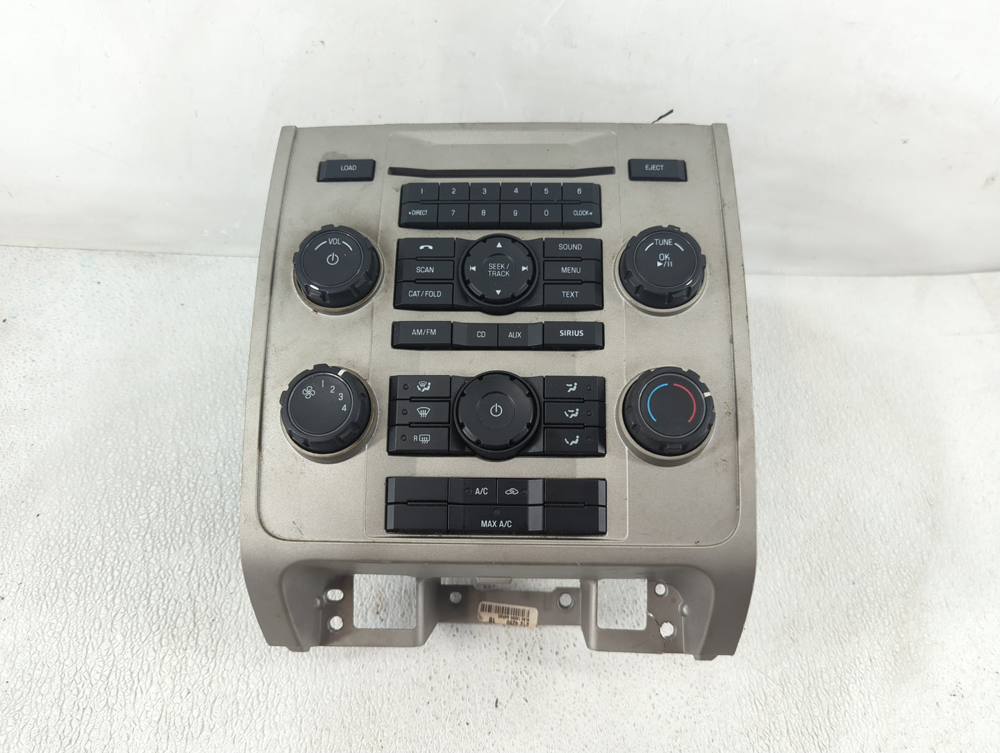 2009-2012 Ford Escape Radio AM FM Cd Player Receiver Replacement P/N:9L8T-19C157-BC Fits Fits 2009 2010 2011 2012 OEM Used A