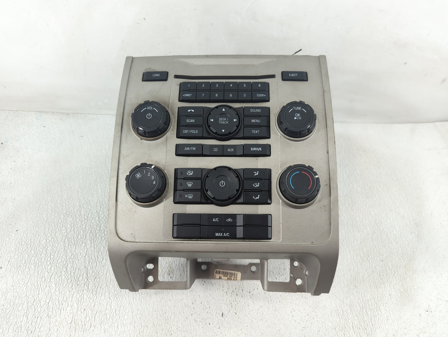 2009-2012 Ford Escape Radio AM FM Cd Player Receiver Replacement P/N:9L8T-19C157-BC Fits Fits 2009 2010 2011 2012 OEM Used A