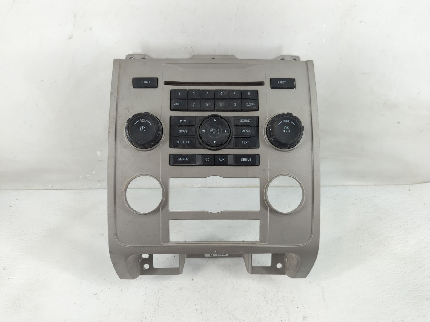 2009-2012 Ford Escape Radio AM FM Cd Player Receiver Replacement P/N:9L8T-18A802-BB Fits Fits 2009 2010 2011 2012 OEM Used A
