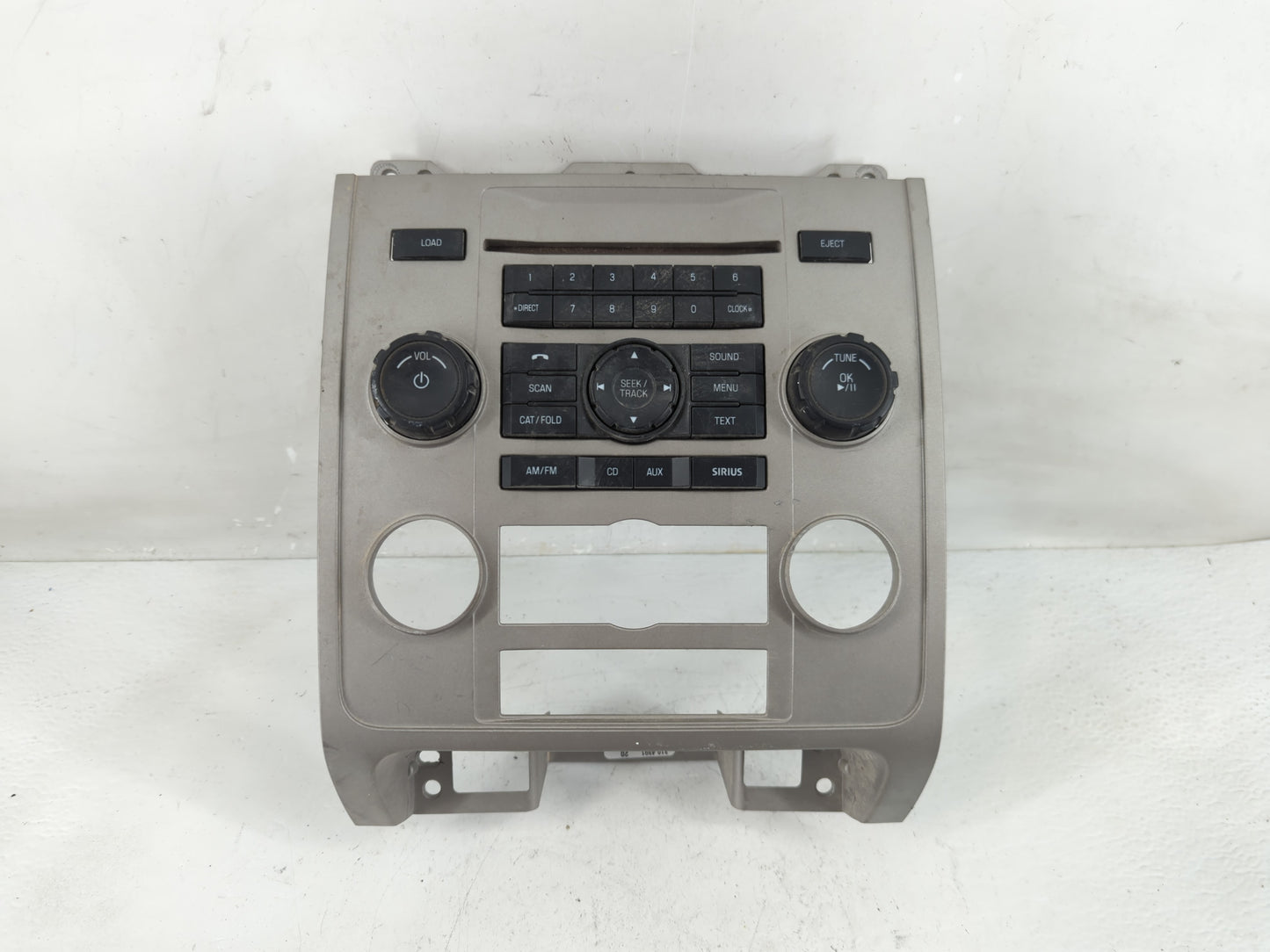 2009-2012 Ford Escape Radio AM FM Cd Player Receiver Replacement P/N:9L8T-18A802-BB Fits Fits 2009 2010 2011 2012 OEM Used A