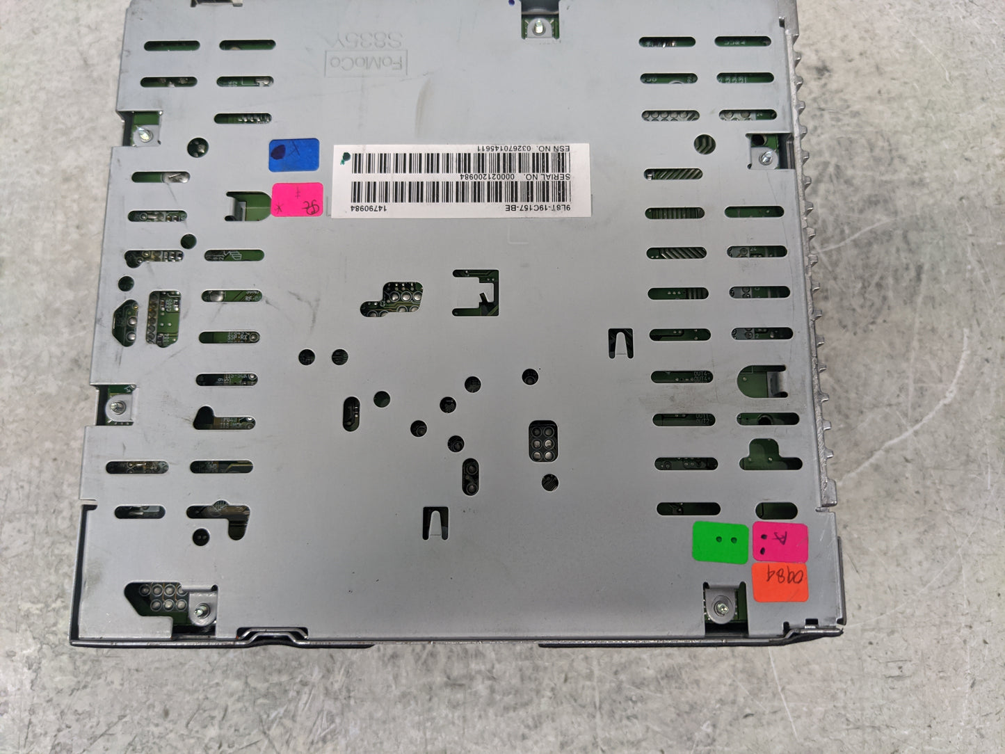 2010 Ford Escape Radio AM FM Cd Player Receiver Replacement P/N:9L8T-19C157-BE Fits OEM Used Auto Parts - Oemusedautoparts1.