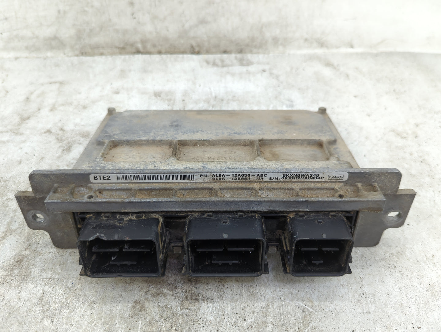 2010 Ford Escape PCM Engine Control Computer ECU ECM PCU OEM P/N:AL8A-12A650-ABC, 9L8A-12B684-NA, 6KXN6WAS46 Fits OEM Used A
