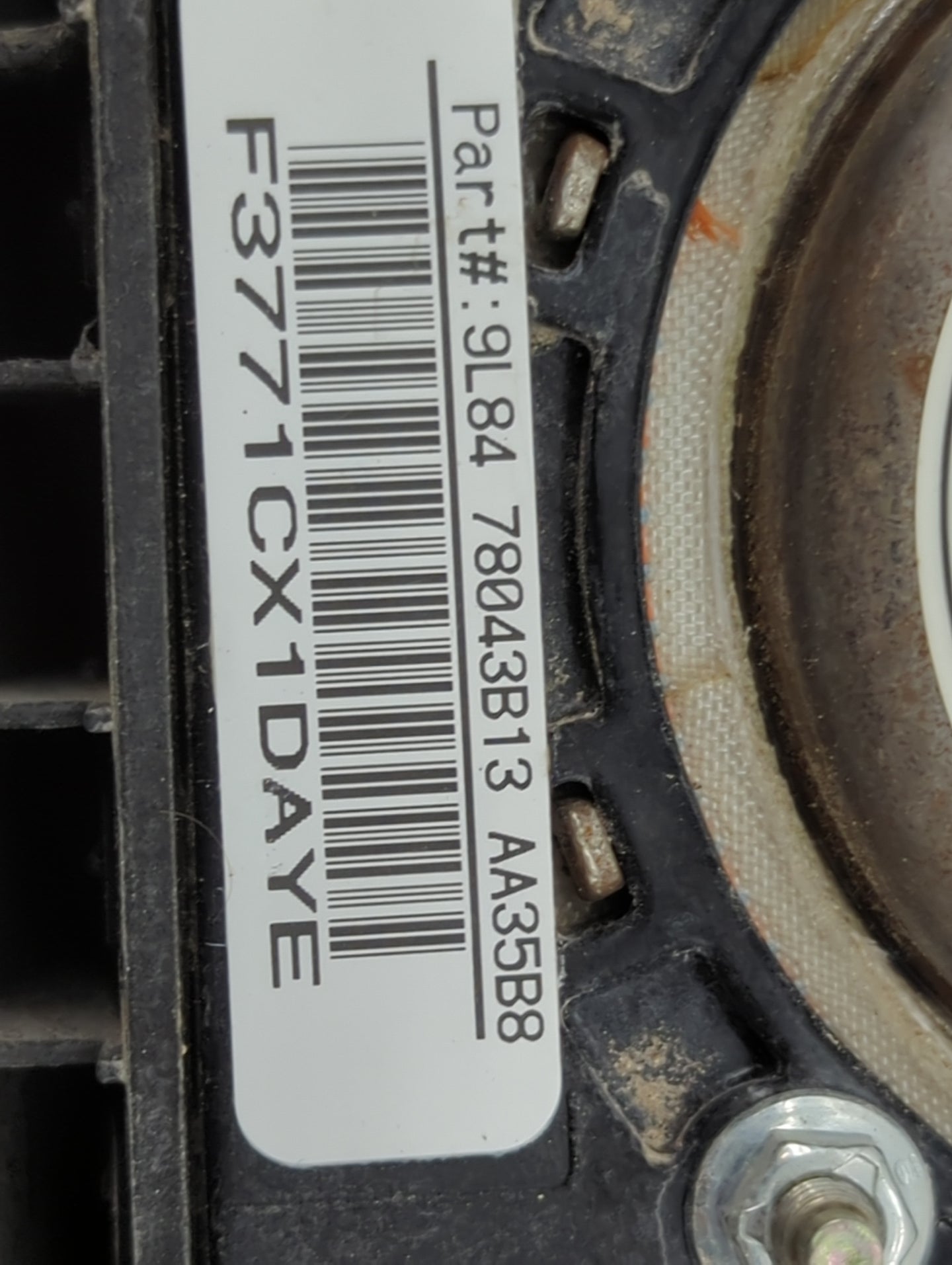 2009-2012 Ford Escape Air Bag Driver Left Steering Wheel Mounted 1465944 - Oemusedautoparts1.com