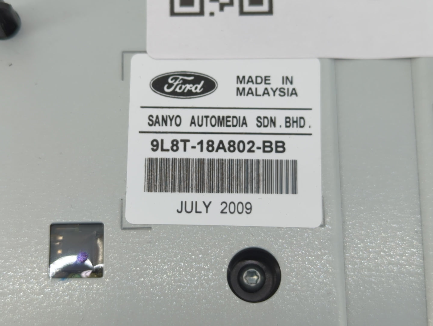 2009-2012 Ford Escape Radio Control Panel - Oemusedautoparts1.com