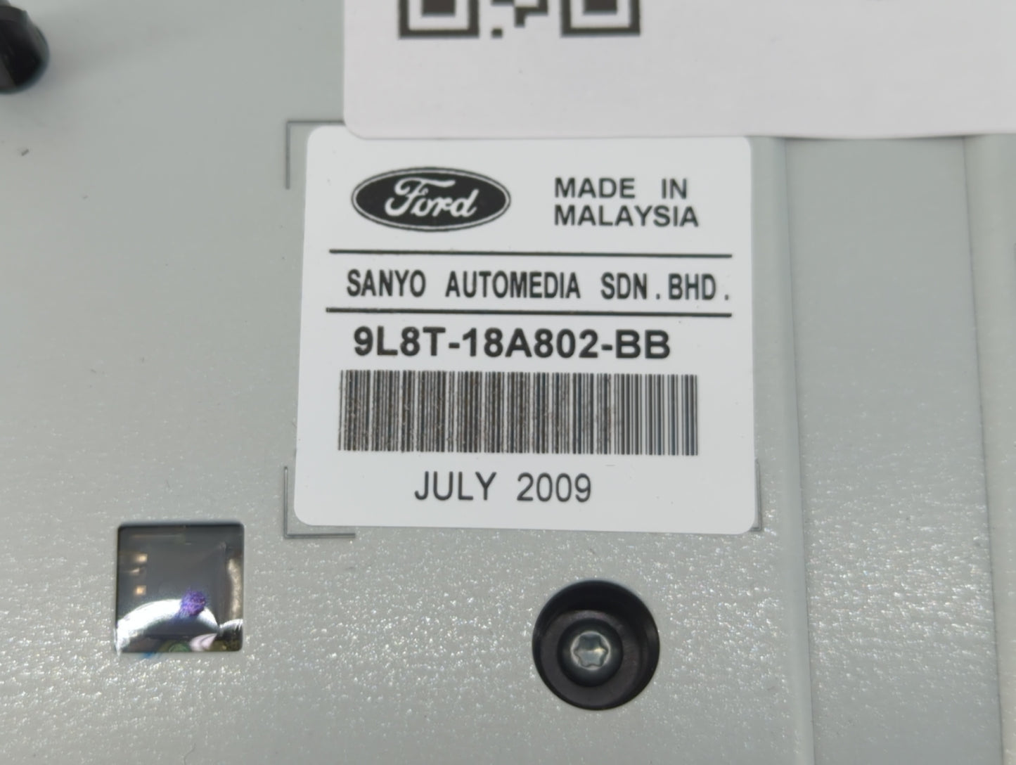 2009-2012 Ford Escape Radio Control Panel - Oemusedautoparts1.com