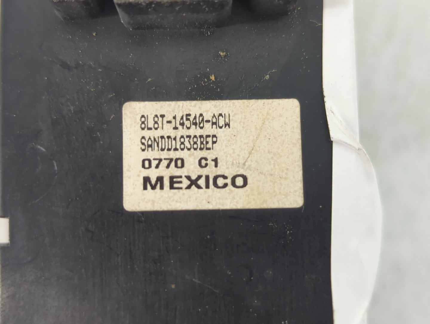2008-2012 Ford Escape Master Power Window Switch Replacement Driver Side Left P/N:AL8T-14963-AA Fits OEM Used Auto Parts - O