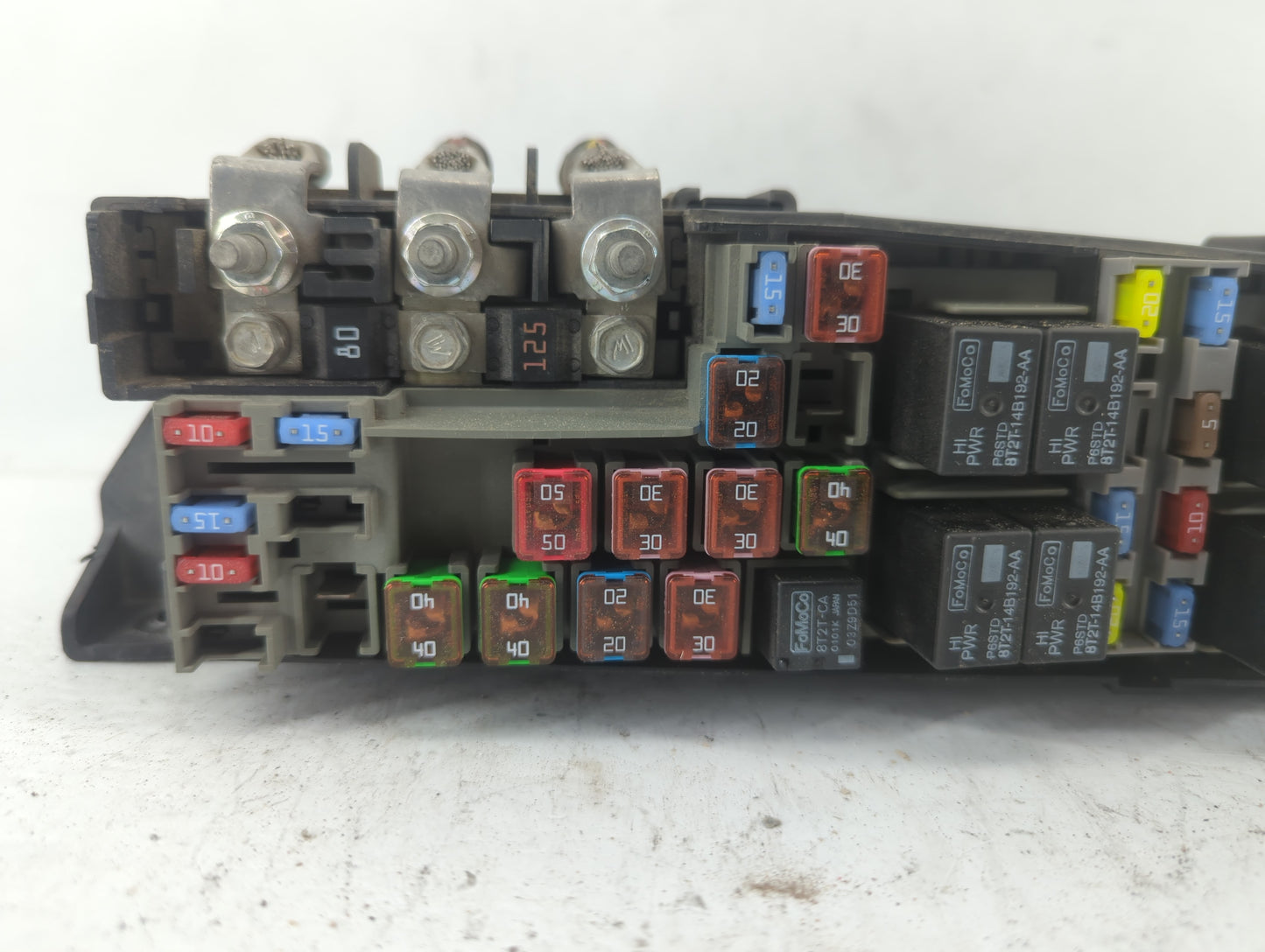 2010 Ford Escape Fusebox Fuse Box Panel Relay Module P/N:8L8T-14A003-AE Fits OEM Used Auto Parts - Oemusedautoparts1.com