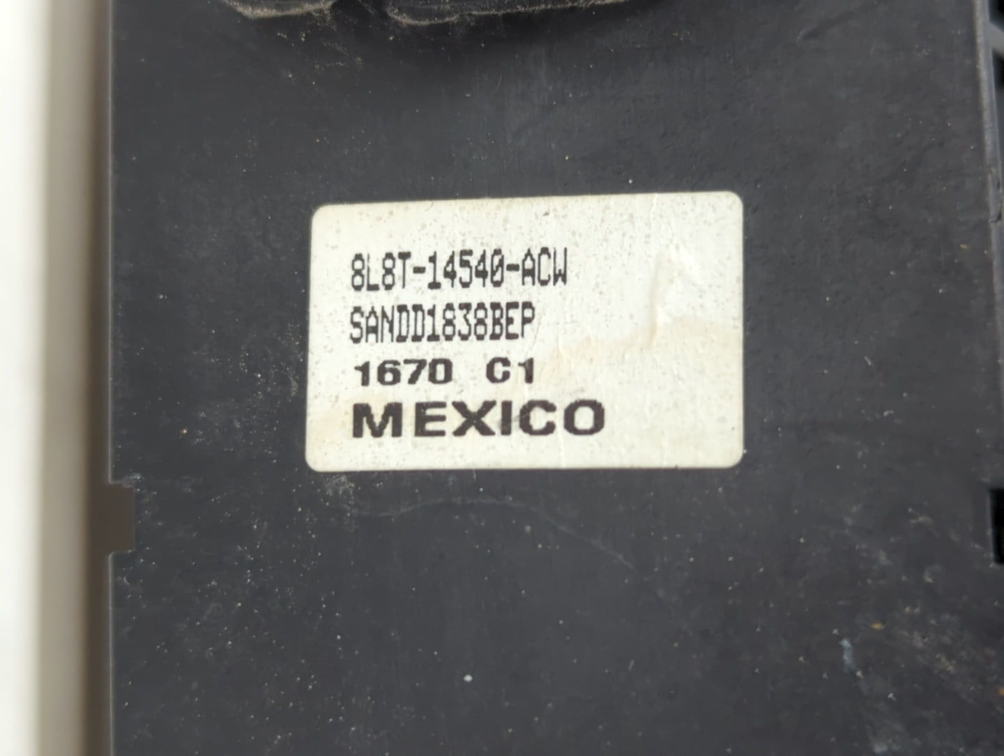 2008-2012 Ford Escape Master Power Window Switch Replacement Driver Side Left P/N:8L8T-14540-ACW Fits OEM Used Auto Parts - 