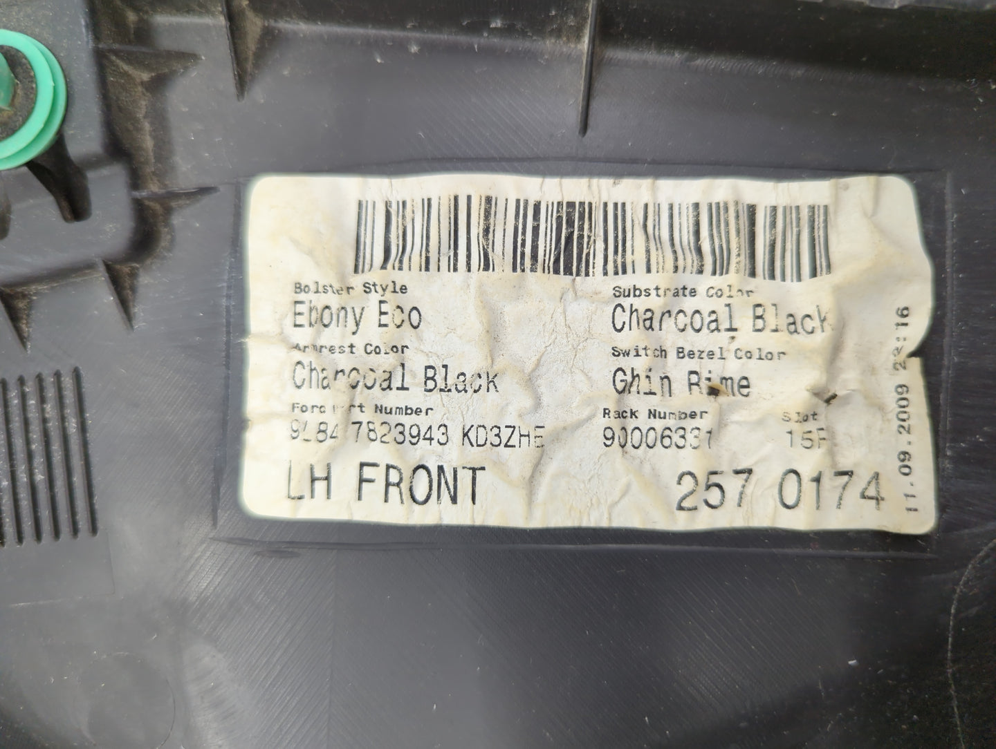 2010 Ford Escape Front Left Driver Interior Door Panel Trim - Oemusedautoparts1.com