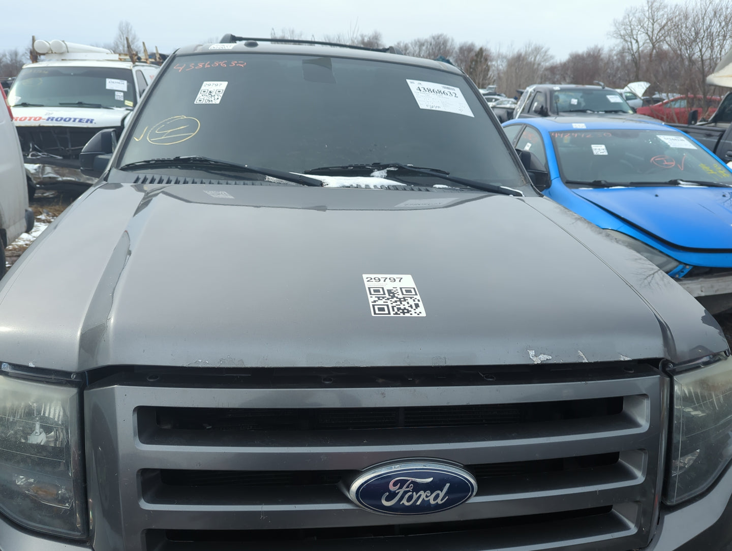 2010 Ford Expedition Hood Oem - Oemusedautoparts1.com