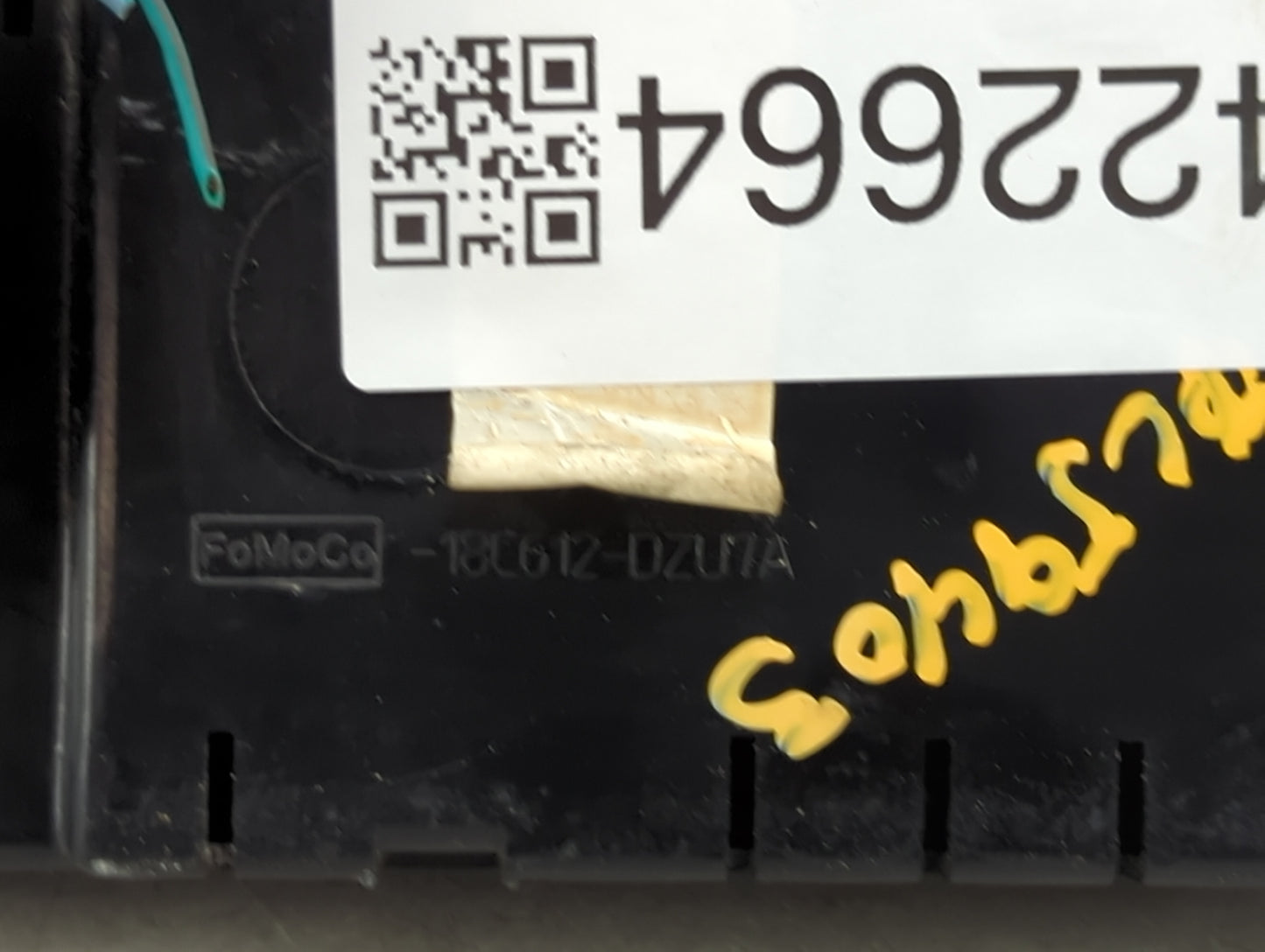 2010 Ford Expedition Climate Control Module Temperature AC/Heater Replacement P/N:18C12-DZU7A Fits OEM Used Auto Parts - Oem