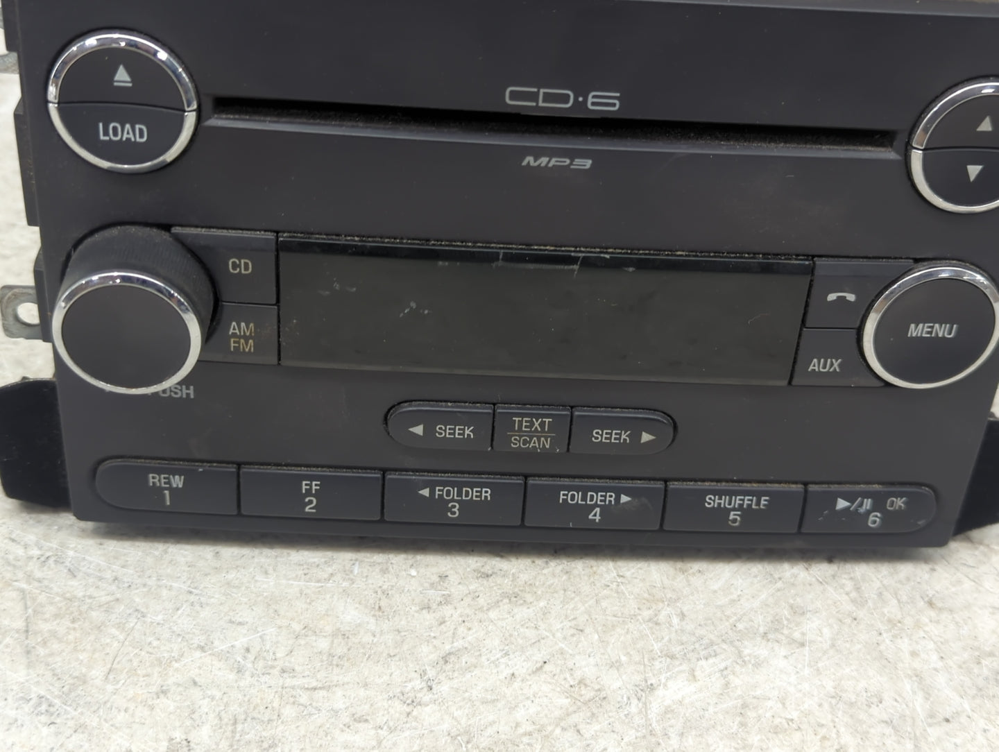 2010 Ford Expedition Radio AM FM Cd Player Receiver Replacement P/N:AL1T-18C815-JC 9XEF002380 Fits OEM Used Auto Parts - Oem