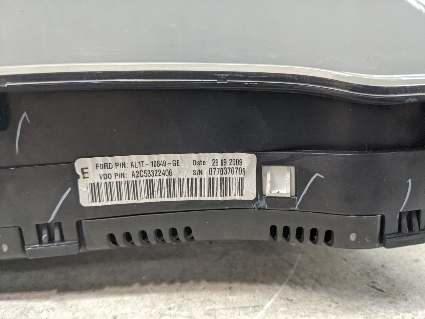 2010 Ford Expedition Instrument Cluster Speedometer Gauges P/N:AL1T-10849-GE A2C53322406, 7L1T-10849, 7L7T-10849 Miles:114K 