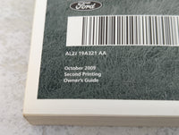 2010 Ford Explorer Owners Manual Book Guide P/N:AL2J 19A321 AA OEM Used Auto Parts - Oemusedautoparts1.com