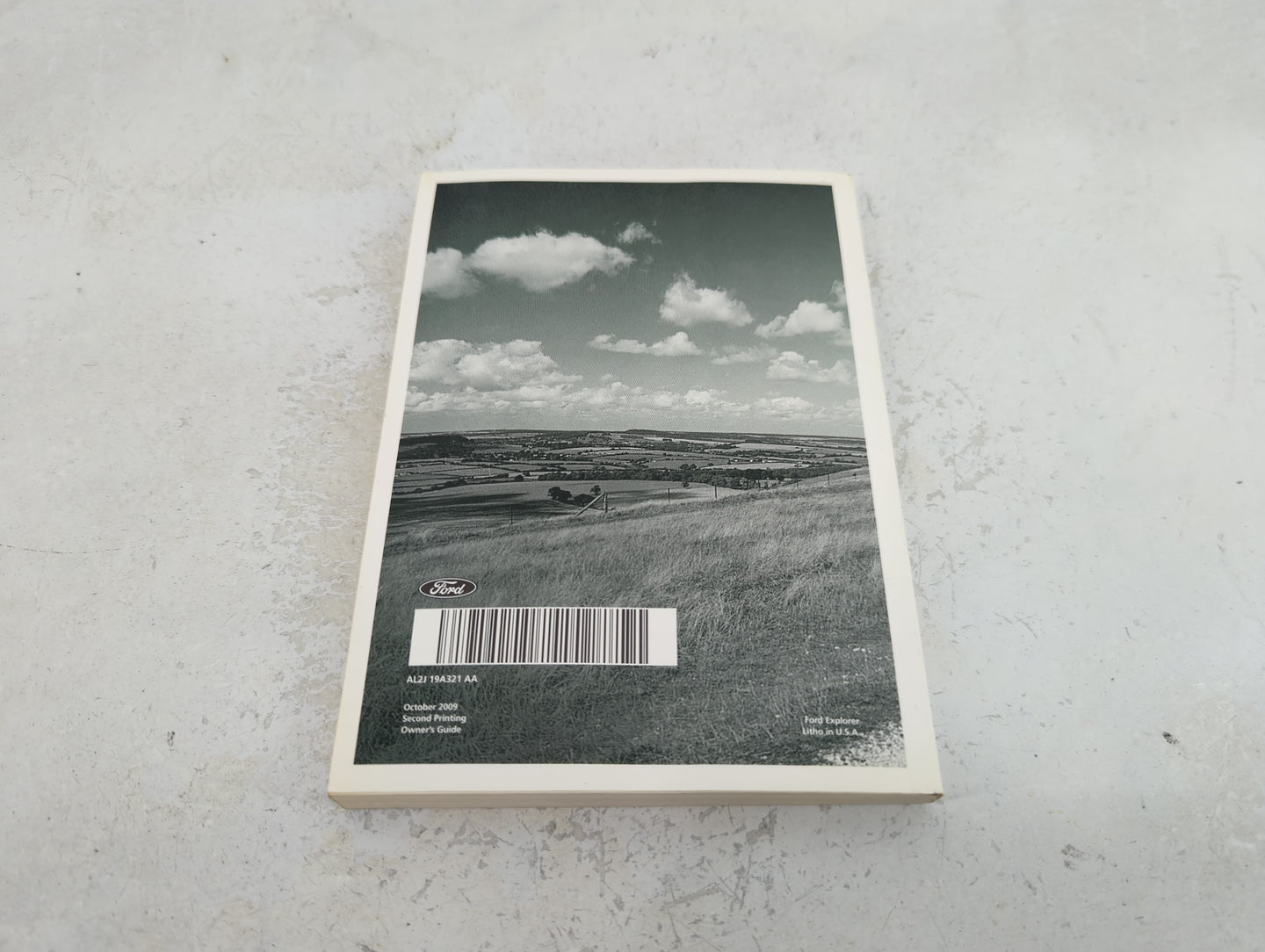 2010 Ford Explorer Owners Manual Book Guide P/N:AL2J 19A321 AA OEM Used Auto Parts - Oemusedautoparts1.com