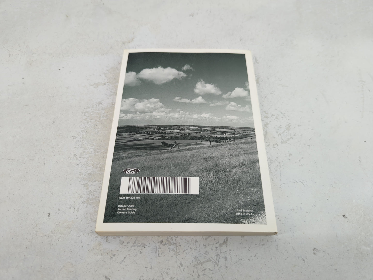 2010 Ford Explorer Owners Manual Book Guide P/N:AL2J 19A321 AA OEM Used Auto Parts - Oemusedautoparts1.com