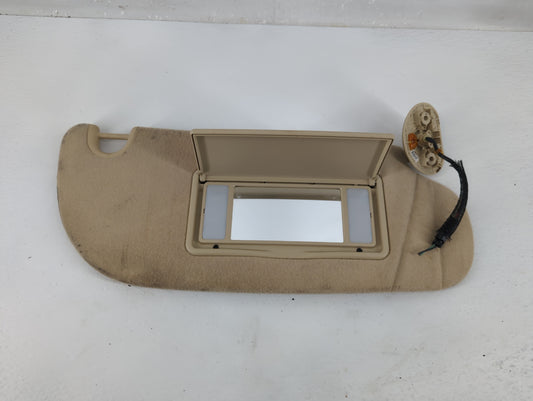 2010 Ford Explorer Sun Visor Shade Replacement Passenger Right Mirror Fits OEM Used Auto Parts - Oemusedautoparts1.com