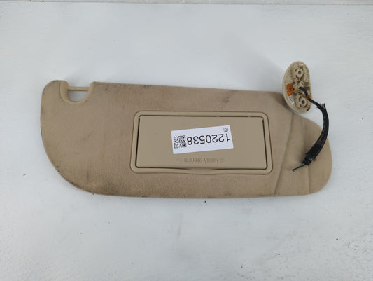 2010 Ford Explorer Sun Visor Shade Replacement Passenger Right Mirror Fits OEM Used Auto Parts