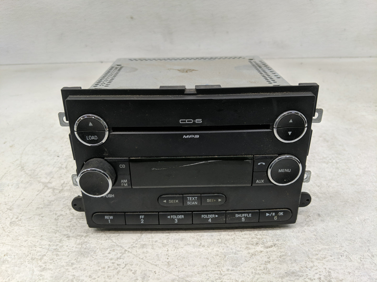 2010 Ford Explorer Radio AM FM Cd Player Receiver Replacement P/N:AA2T-18C815-AB Fits OEM Used Auto Parts - Oemusedautoparts