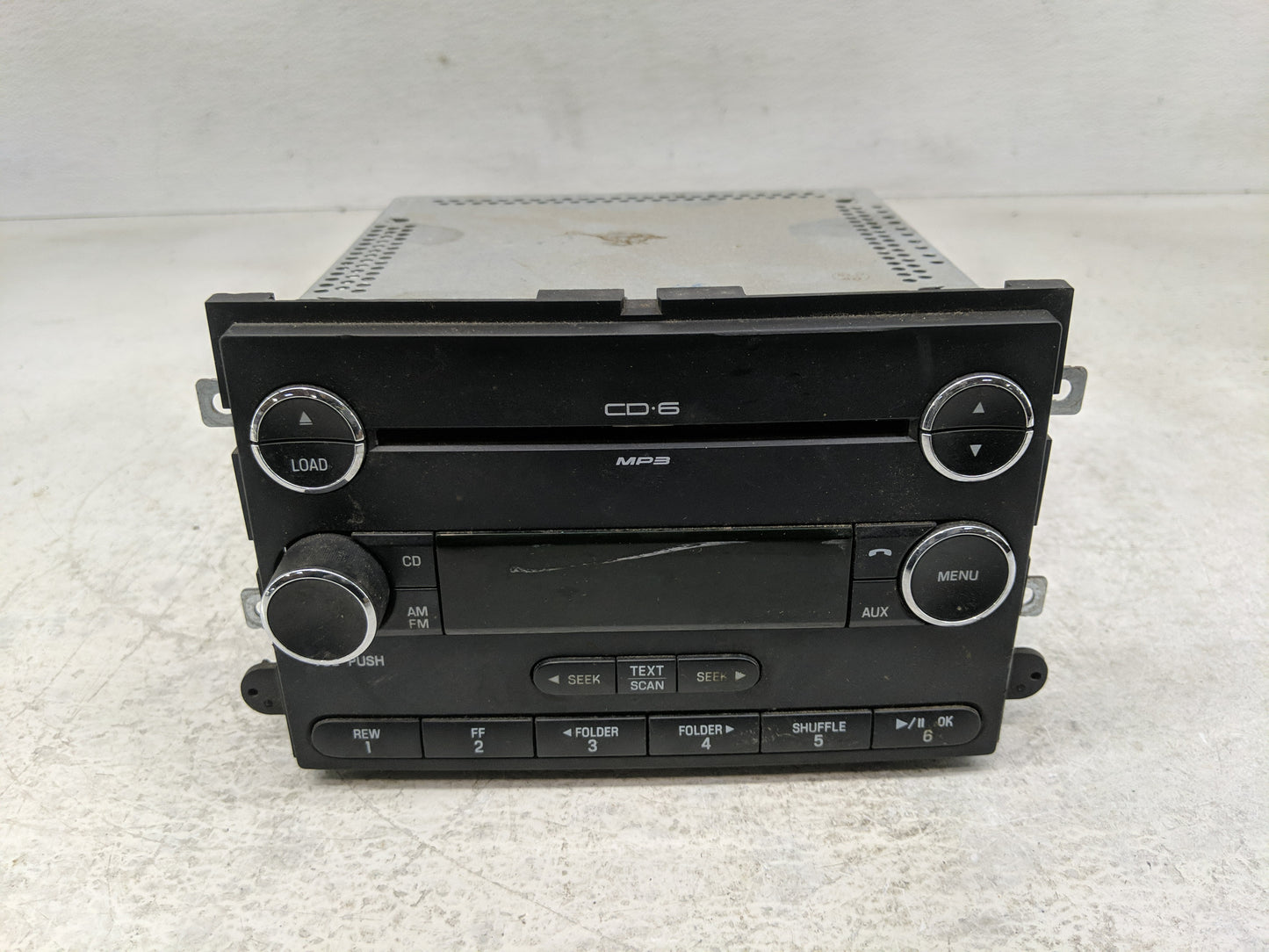 2010 Ford Explorer Radio AM FM Cd Player Receiver Replacement P/N:AA2T-18C815-AB Fits OEM Used Auto Parts - Oemusedautoparts