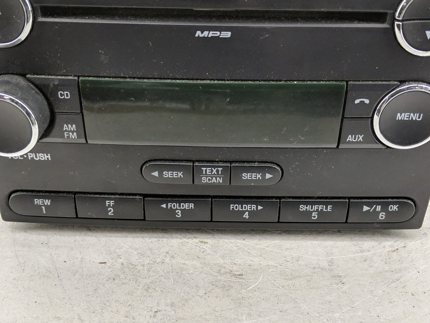 2010 Ford Explorer Radio AM FM Cd Player Receiver Replacement P/N:AL2T-18C869-AB Fits OEM Used Auto Parts - Oemusedautoparts