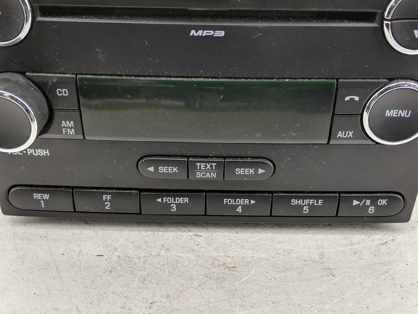 2010 Ford Explorer Radio AM FM Cd Player Receiver Replacement P/N:AL2T-18C869-AB Fits OEM Used Auto Parts - Oemusedautoparts