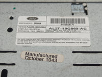 2010 Ford Explorer Radio AM FM Cd Player Receiver Replacement P/N:AL2T-18C869-AC Fits OEM Used Auto Parts - Oemusedautoparts