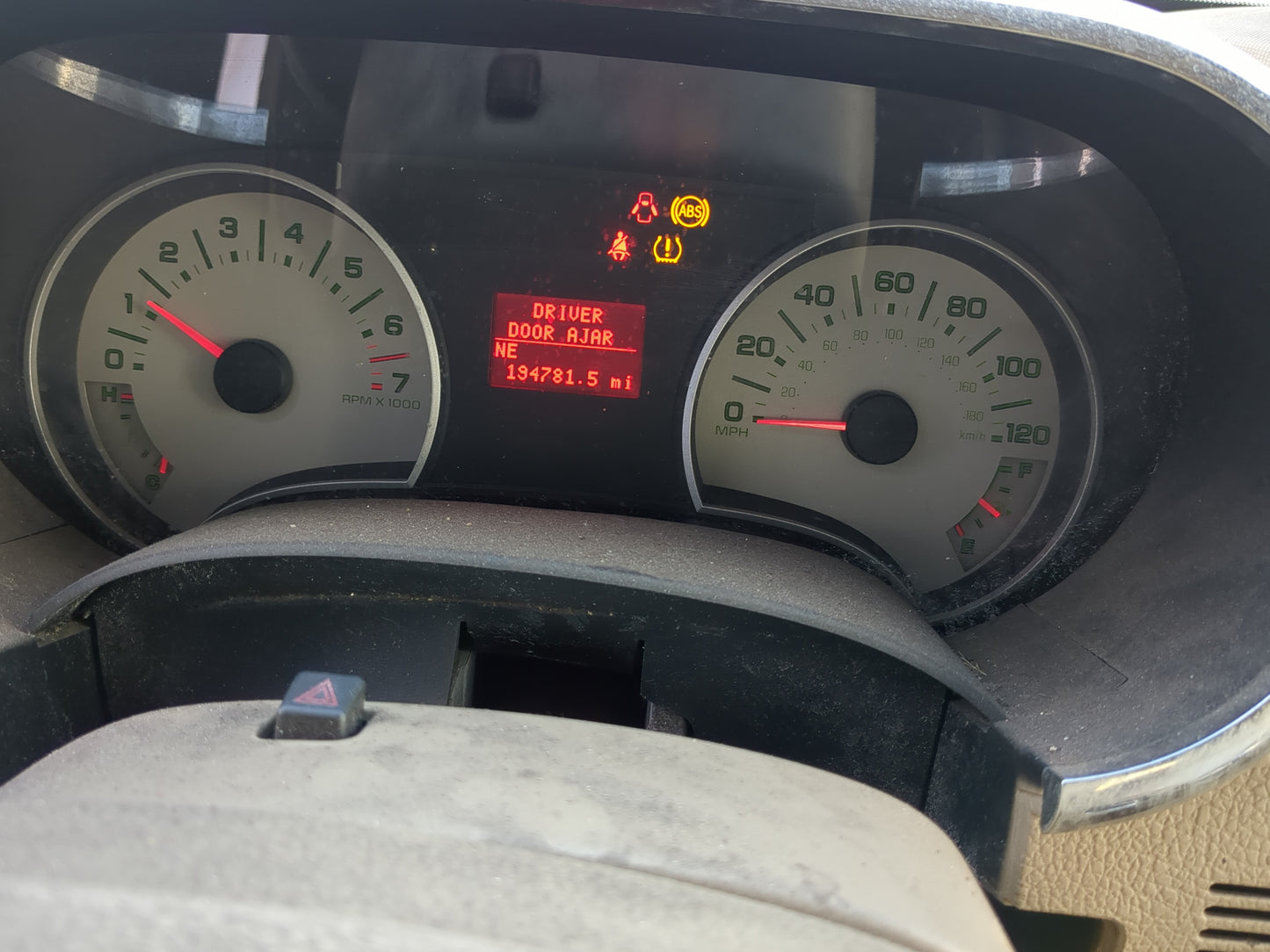 2009-2010 Ford Explorer Instrument Cluster Speedometer Gauges Miles:195K Fits Fits 2009 2010 OEM Used Auto Parts - Oemusedau