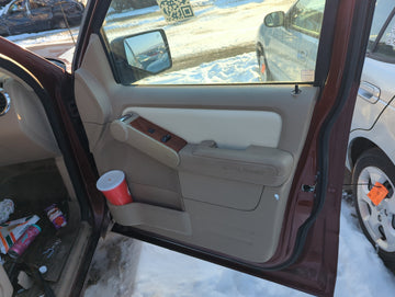 2010 Ford Explorer Front Right Passenger Interior Door Panel Trim - Oemusedautoparts1.com