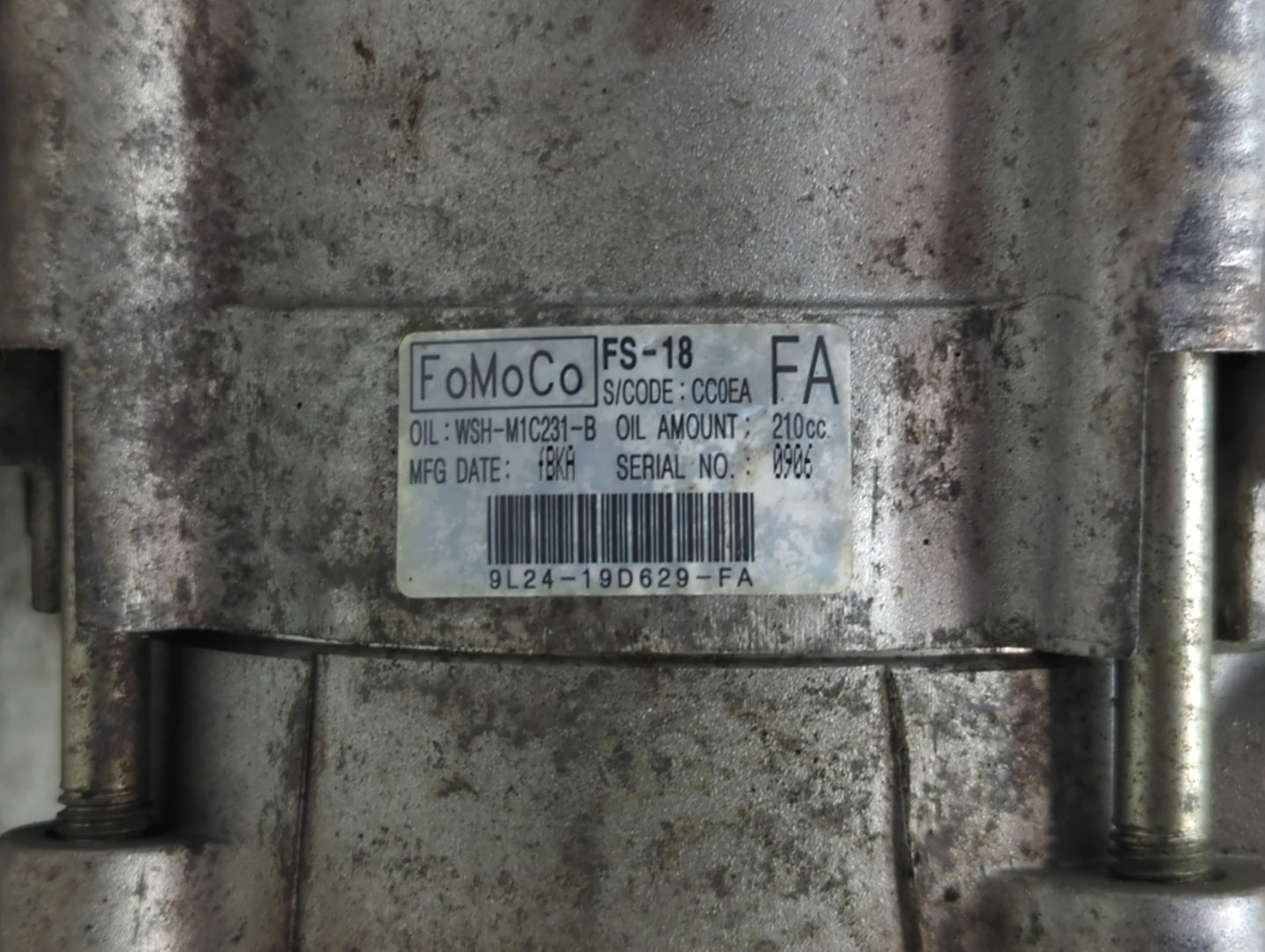2006-2010 Ford Explorer Air Conditioning A/c Ac Compressor Oem - Oemusedautoparts1.com