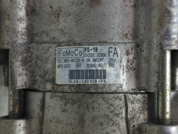 2006-2010 Ford Explorer Air Conditioning A/c Ac Compressor Oem